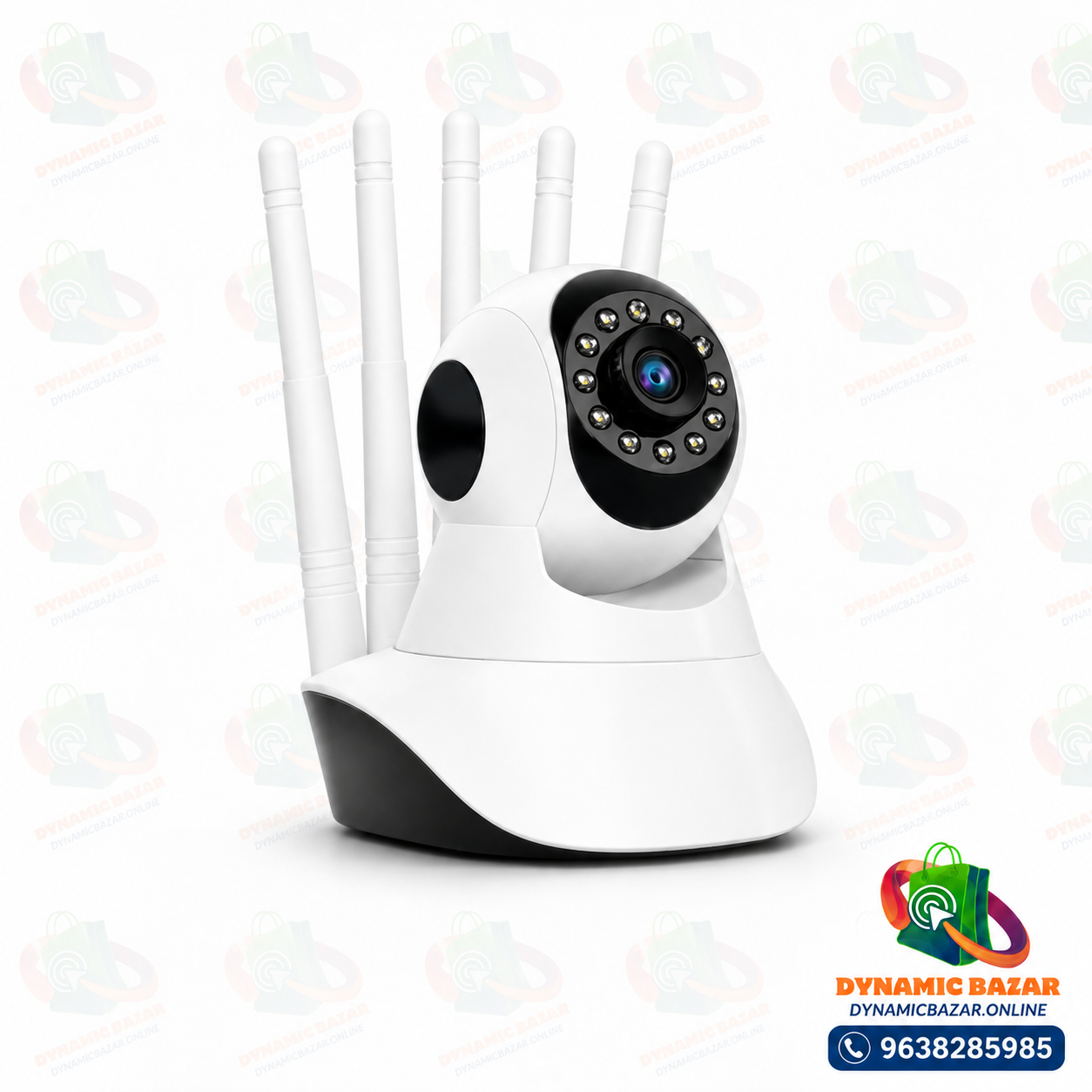 Smart Wi-Fi CCTV Camera - 5 Antenna