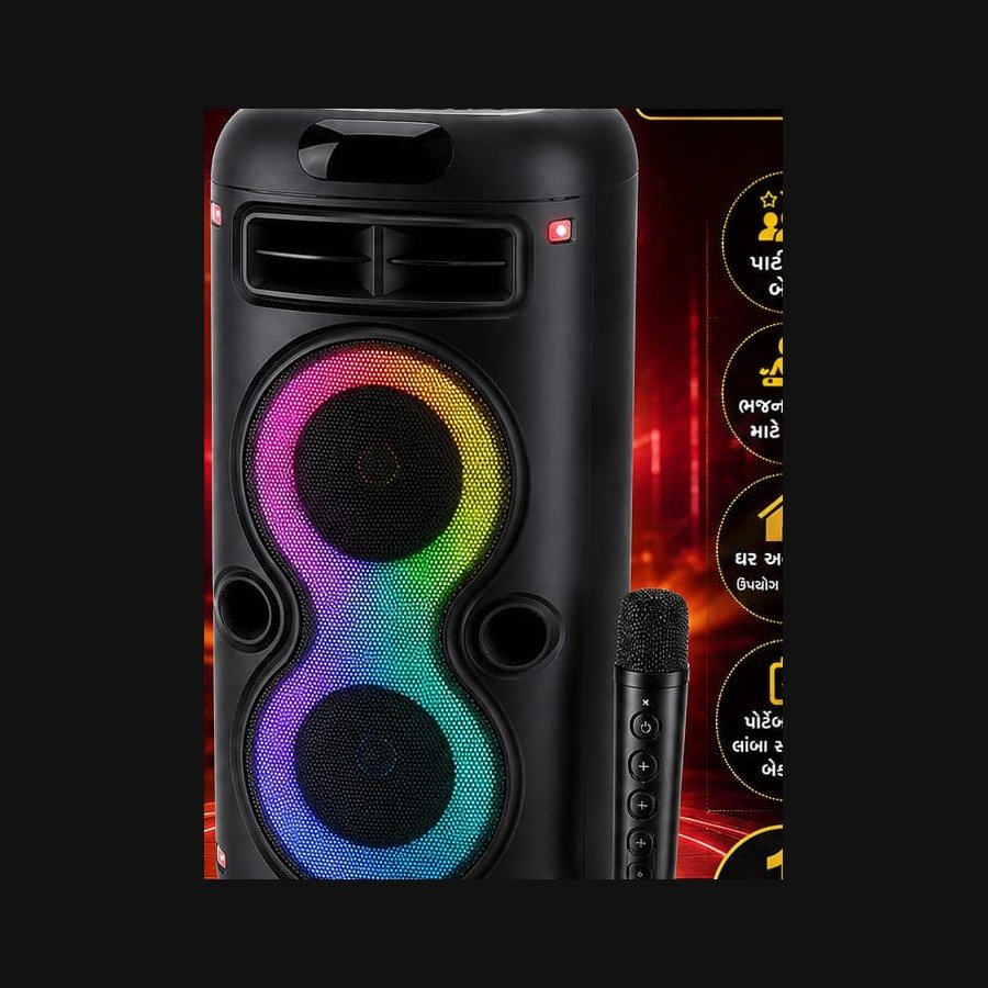 Karaoke Wireless Speaker with Mic