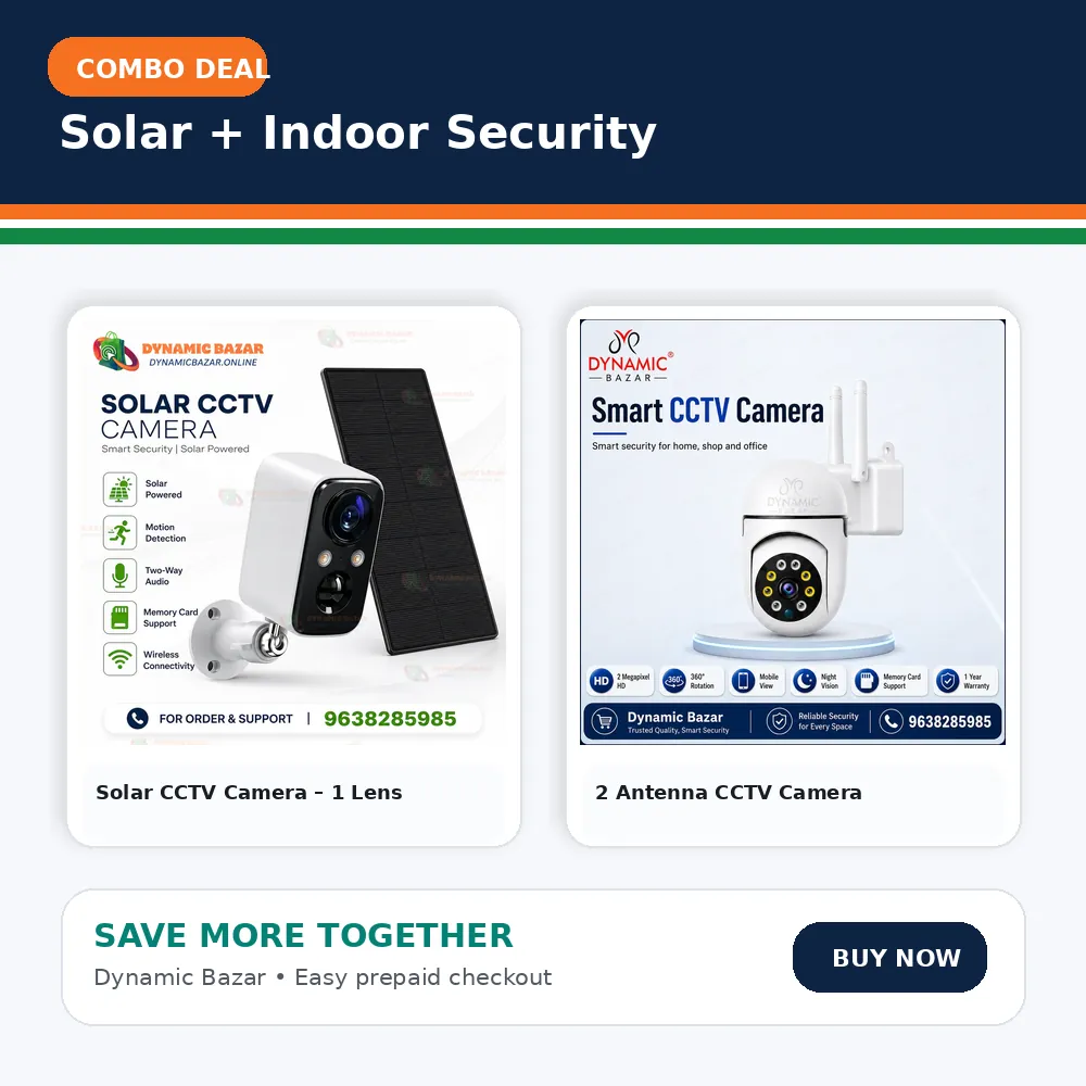 Solar + Indoor Security