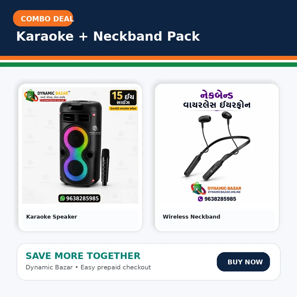 Karaoke + Neckband Pack