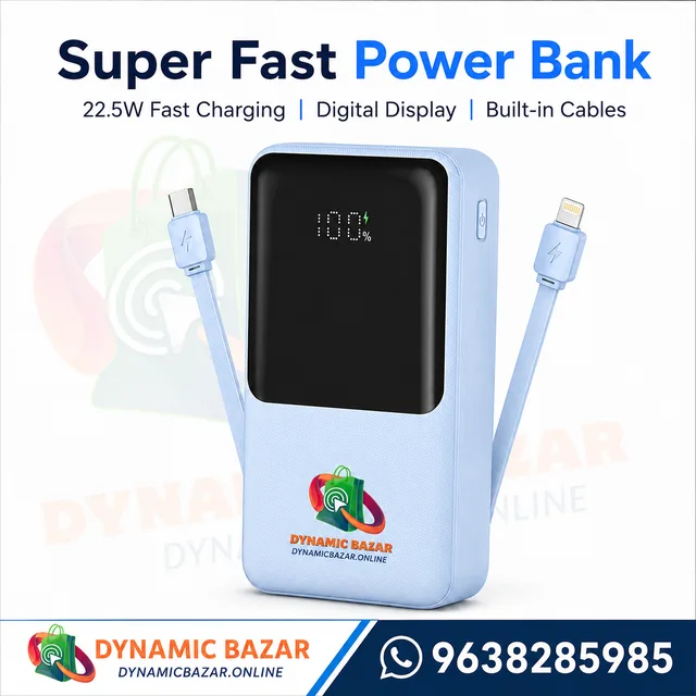 22.5W Fast-Charging Power Bank
