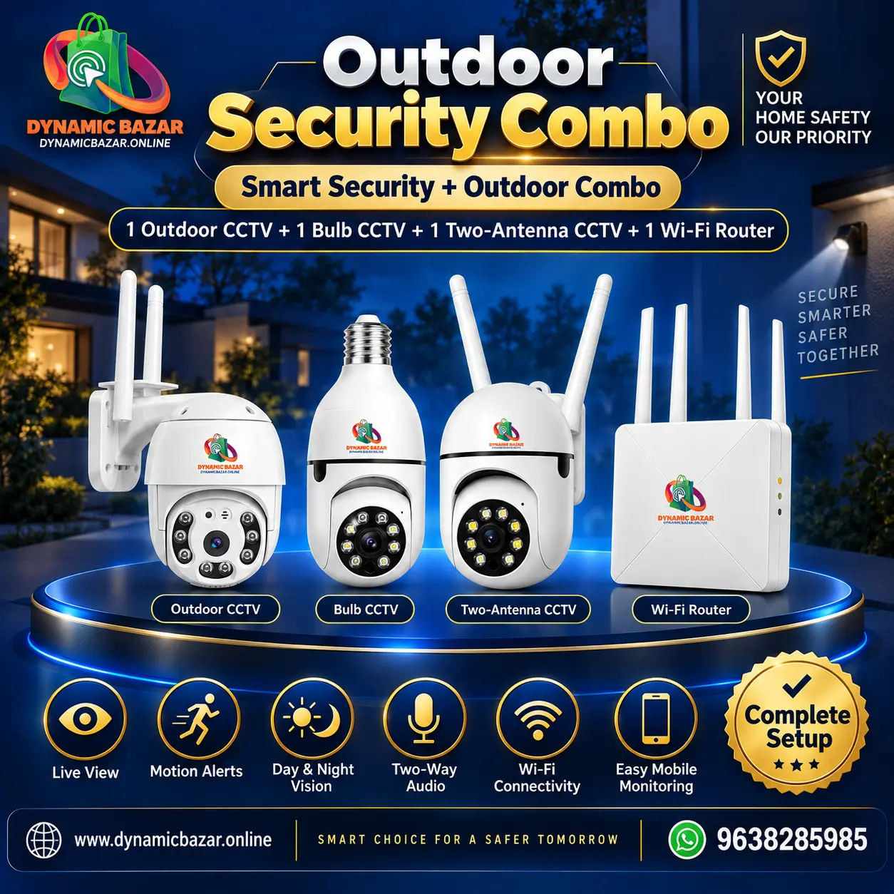 Outdoor Security Combo