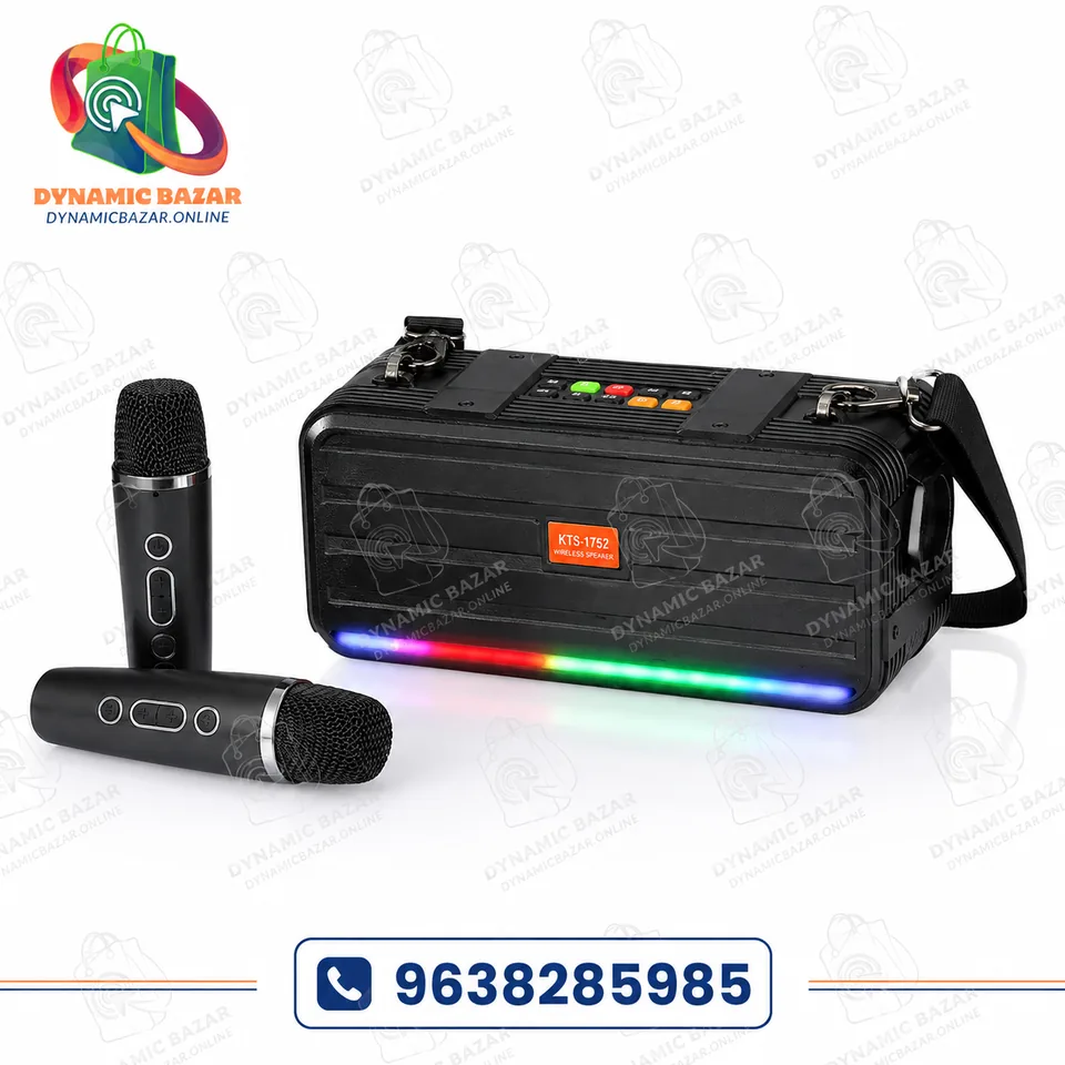 WSTER Dual Mic All-in-One Speaker