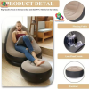 Dynamic Bazar™ Premium Inflatable Sofa Chair with Footrest