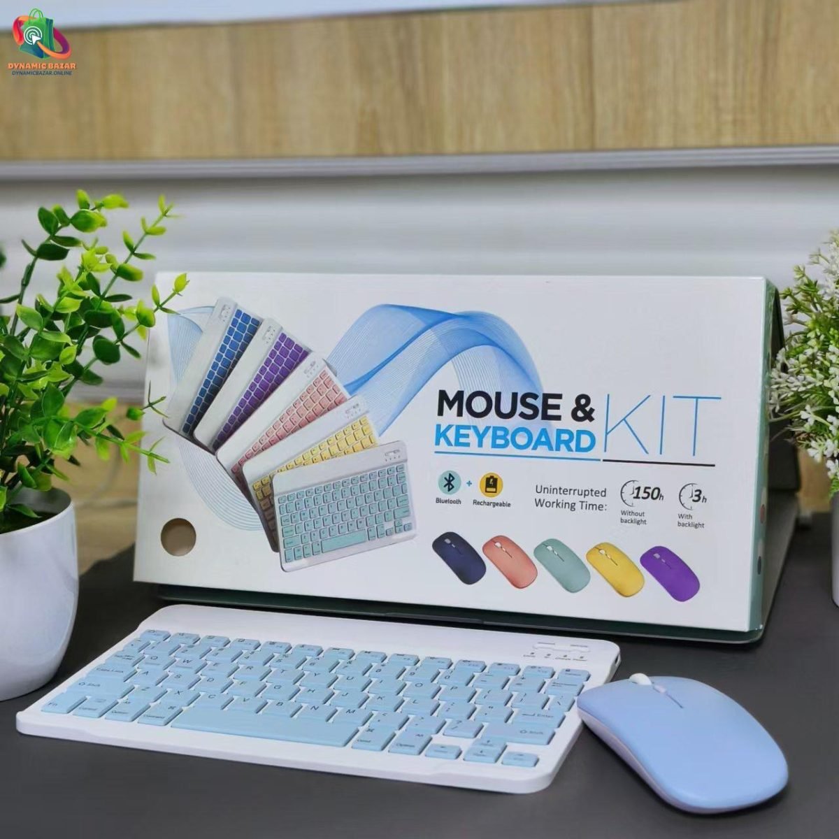 Smart Wireless Keyboard & Mouse Combo