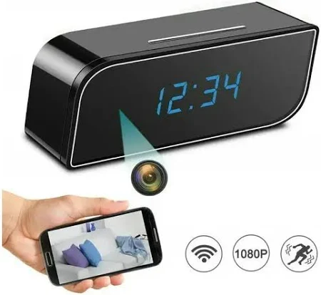 Digital Clock Smart CCTV Camera