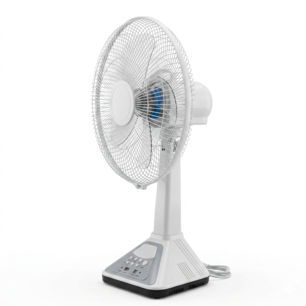 Dynamic Bazar™ Rechargeable AC/DC Fan with Remote Control | રિચાર્જેબલ AC/DC ફેન વિથ રિમોટ કંટ્રોલ