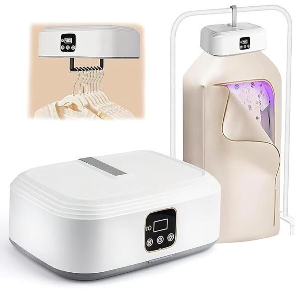 Dynamic Bazar™ Portable Hot Air Clothes Dryer with Smart Timer